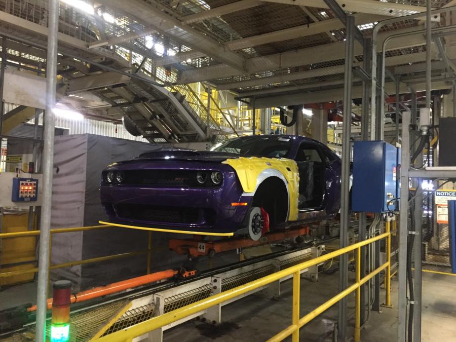 Детали создания Dodge Challenger SRT Demon (LC) 2018 года  (фото 133 из 162)